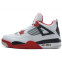 Кроссовки женские Nike Air Jordan 4 White Varsity Red