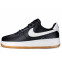 Кроссовки Мужские Nike Air Force 1 Low Black White Gum