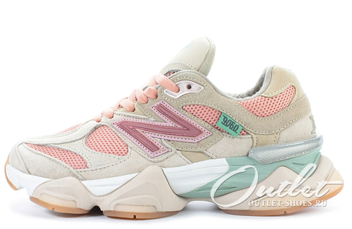 Кроссовки New Balance 9060 JFG Inside Voices Penny Cookie Pink U9060JF1 бежевые
