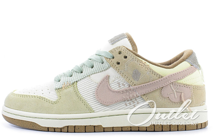 Кроссовки Nike Dunk SB Low Bright Side DQ5076-121 бежевые