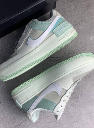 Кроссовки Nike Air Force 1 Low Shadow Mint Pistachio Frost живое фото 1