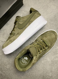 Кроссовки Nike Air Force 1 Low Sage Trooper Phantom живое фото 2